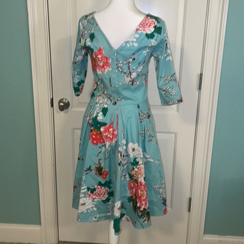 LAMIU DRESS, Sz sm , nwot, vintage inspired dress,